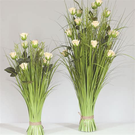 Rose grass floral bundle 70cm | Salamandar Gifts