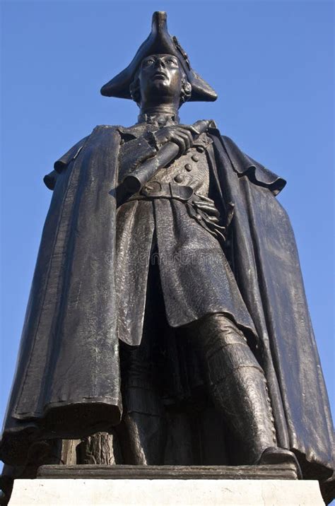 General James Wolfe Statue In Greenwich Park Stock Image - Image of ...