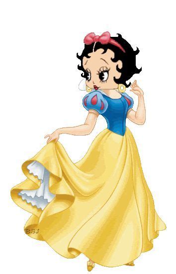 Snow white Betty Boop | Princesas disney, Betty boop, Walt disney pictures