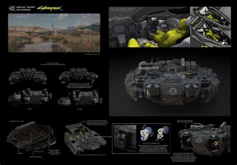 ArtStation - Militech Basilisk, Ben Andrews | Cyberpunk 2077, Cyberpunk ...