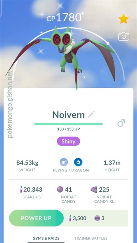 Shiny Noivern - Pokemon Go