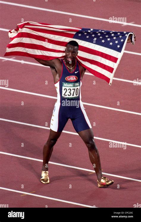 Michael johnson 1996 hi-res stock photography and images - Alamy