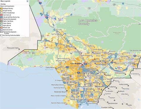 La County Parcel Map - Map Of West