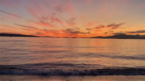 English bay sunset - YouTube