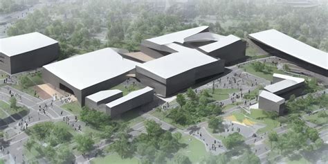 concept design modern university building complex | Stable Diffusion