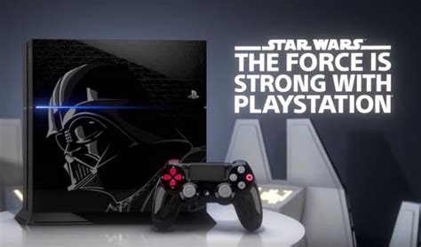 Limited Edition Star Wars PlayStation 4 Announced (Video)