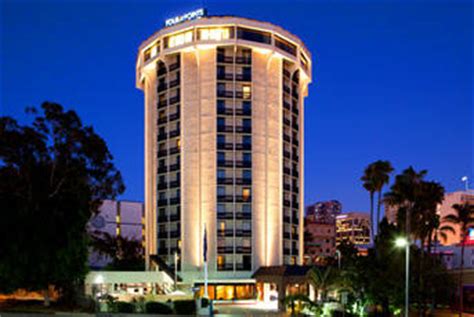 Holiday Inn San Diego California designed by Mid Century Architect Leonard J Lundgren of Austin ...