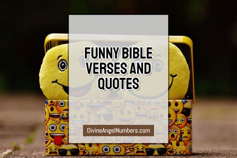 82+ Funny Bible Verses And Quotes