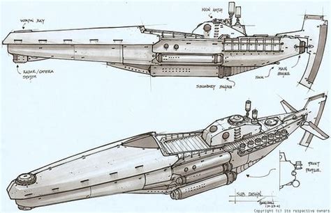 Submarine design | Concept ships, Boat design, Spaceship design