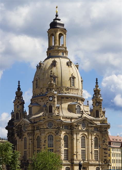 Dresden Frauenkirche on the Neumarkt in Dresden