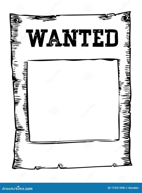 Wanted background stock vector. Image of painting, fashioned - 17531398