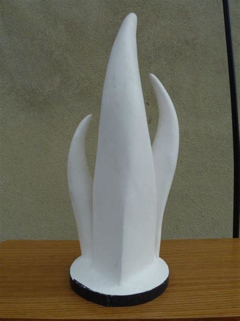 Organic Plaster Sculpture at 1stdibs