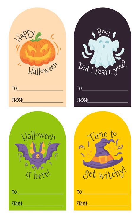 15 Best Halloween Free Printable Tag Templates PDF for Free at Printablee