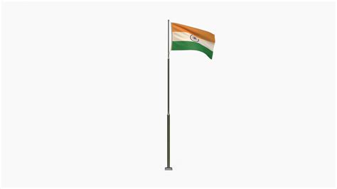 Animated India Flag model - TurboSquid 1797204