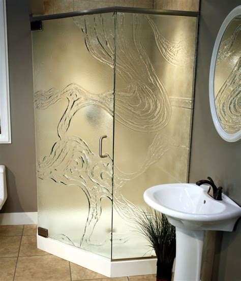 Shower Door Glass Patterns: Adding Beauty And Functionality To Your Bathroom - Glass Door Ideas