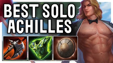 SUPER INSANE RANKED GAME WITH PRO COMMS - Achilles Solo Ranked Conquest ...