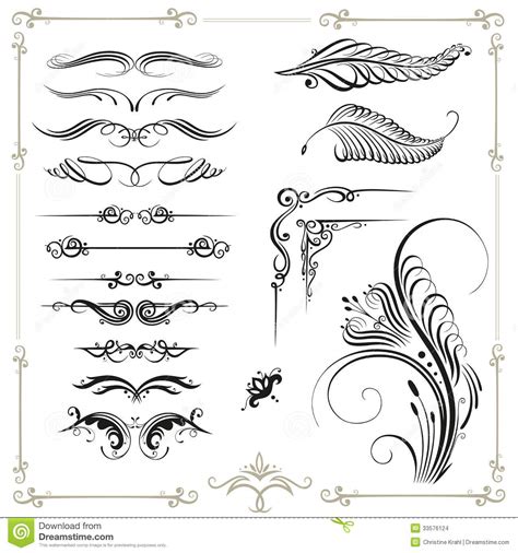 11 Calligraphy Border Designs Images - Paper Quilling Borders, Simple ...