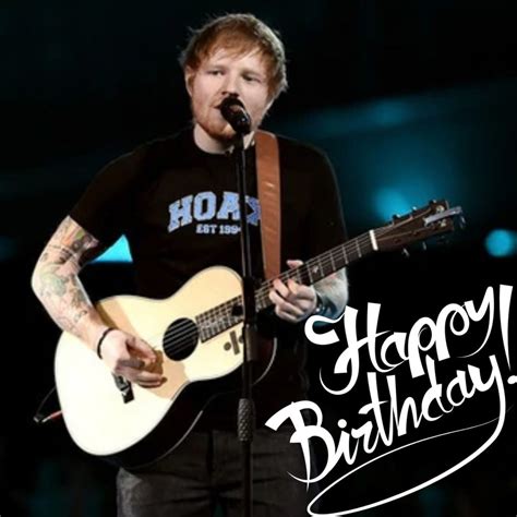 Happy Birthday Ed Sheeran: Wishes, HD Images, Memes, Banners, Quotes, and WhatsApp Status Video ...