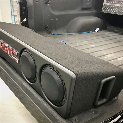 2023 Gmc Sierra Subwoofer Box