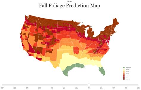 Map: Where fall colors are peaking, and where they will soon | WFRV