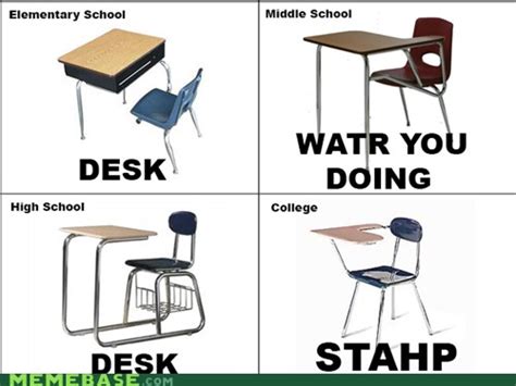 Desk... WATR YOU DOING - Memebase - Funny Memes