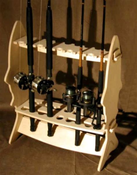 Wooden Fishing Rod Holder Plans | Printable Templates Free