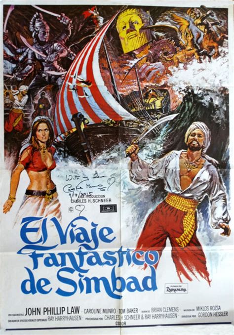 Golden Voyage of Sinbad. 1973 Original Spanish 27x39 - Etsy