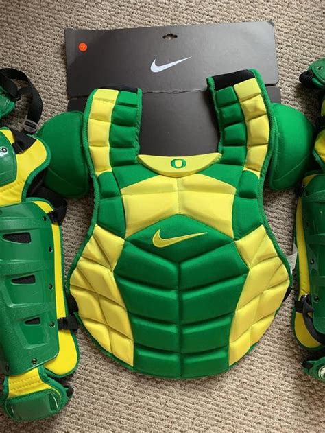 Nike Adult Catcher's Set Green Yellow | Baseball Catcher's Equipment