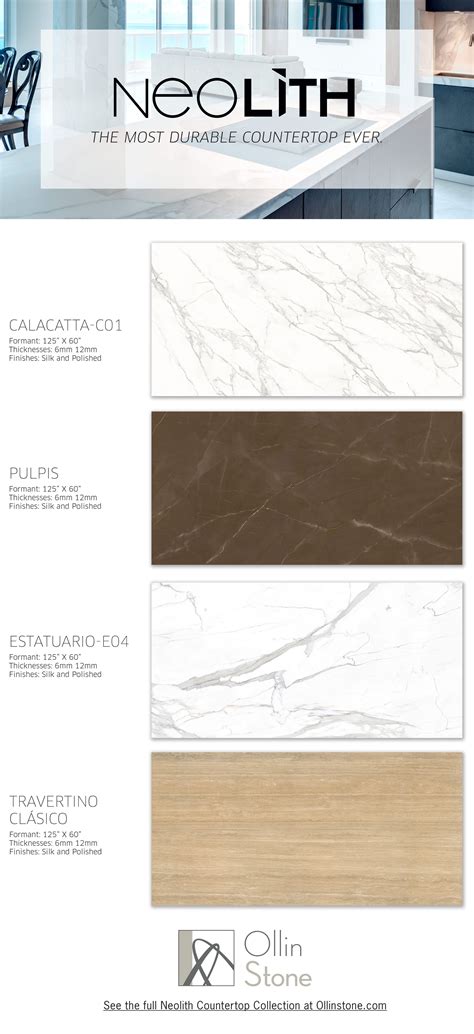 Neolith Sintered Slabs - Durable Countertop Solution