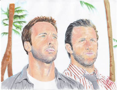 Lt. Cdr Steve McGarrett and Det. Danny Williams by 0niVIRexe on DeviantArt