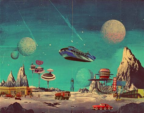 Sci-Fi. | Retro artwork, Retro art, Retro futurism