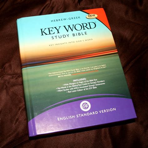 Hebrew Greek Key Word Study Bible ESV - Review