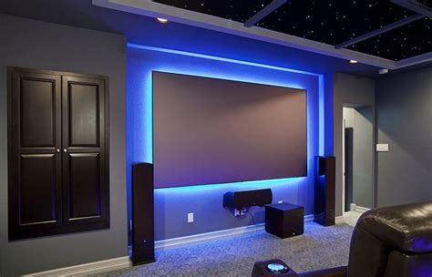 backlit projector screen #projectorscreen | Home cinema room, Home ...