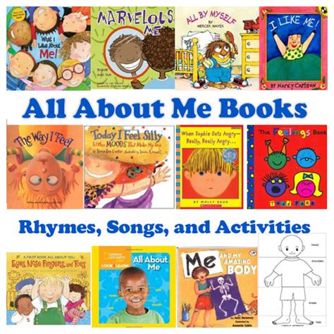 All About Me Books, Rhymes, Songs, and Activities | KidsSoup