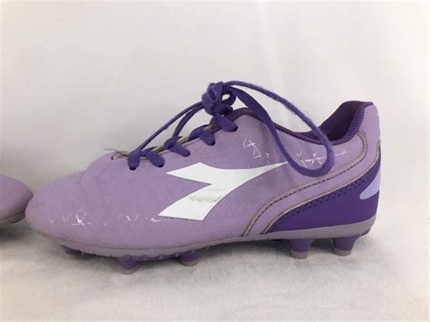 Soccer Shoes Cleats Child Size 1 Diadora Purple | KidsStuffCanada