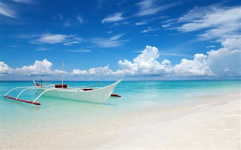 1920x1080 resolution | white and red boat, nature, landscape, boat ...