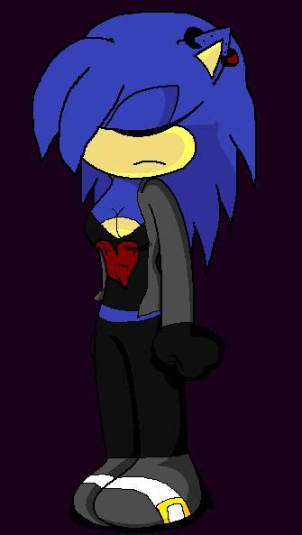 Emo Sonic by BitchySonic on DeviantArt