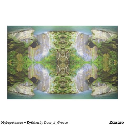 Mylopotamos – Kythira Fabric | Fabric, Art, Artwork