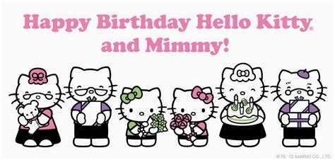 Hello Kitty Loft: Happy Birthday to Hello Kitty and Mimmy