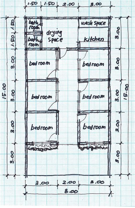 Boarding House Floor Plan Design - floorplans.click