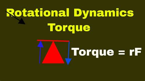 Rotational dynamics- Torque physics problems and solutions - YouTube