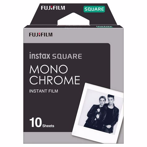 FUJIFILM. INSTAX SQUARE FILM MONOCHROME