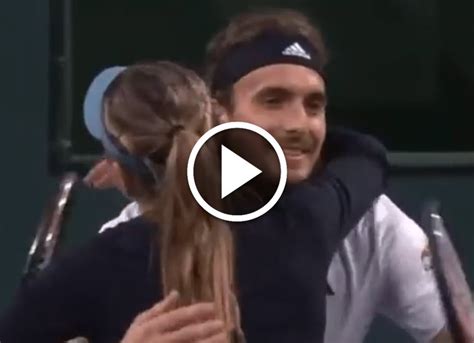 Stefanos Tsitsipas posts a lovely video with his new girlfriend, Paula Badosa, before dating ...