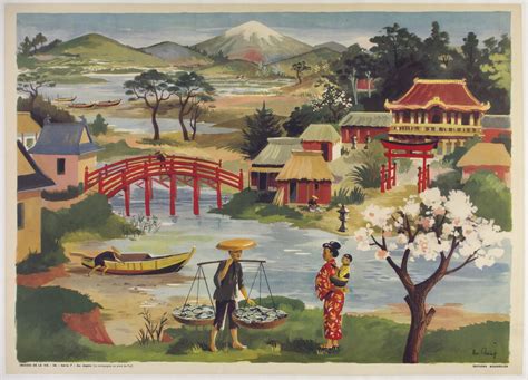 Japanese Village Painting at PaintingValley.com | Explore collection of ...