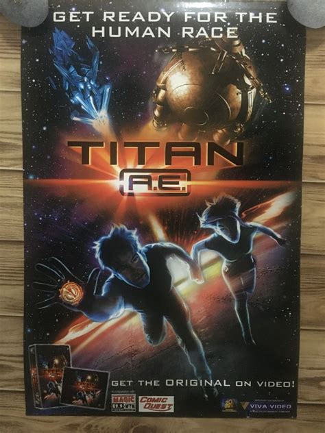 Titan A.E. 12" x 18" Home Video Glossy Poster, Hobbies & Toys ...