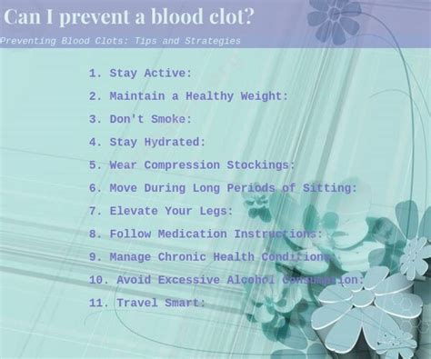 Preventing Blood Clots: Tips and Strategies - JoyAnswer.org