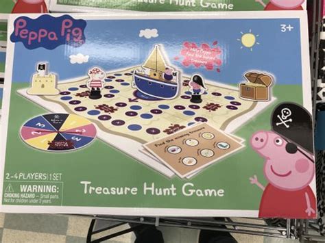 Peppa Pig: Treasure Hunt Game Board Game | BoardGames.com | Your source for everything to do ...