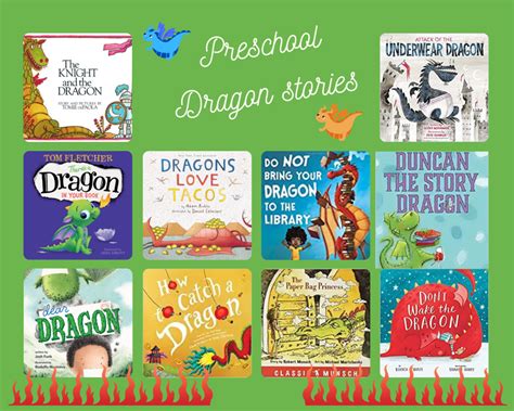 10 Dragon Stories for Preschoolers -Imaginations Running Wild-