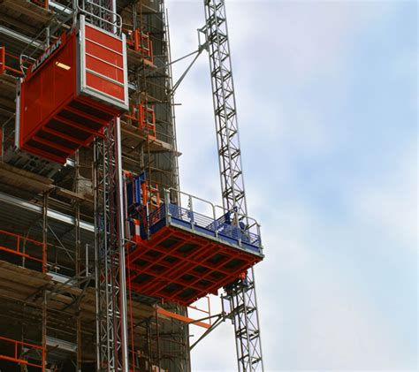 Construction Hoist and Platform Combinations - Alimak