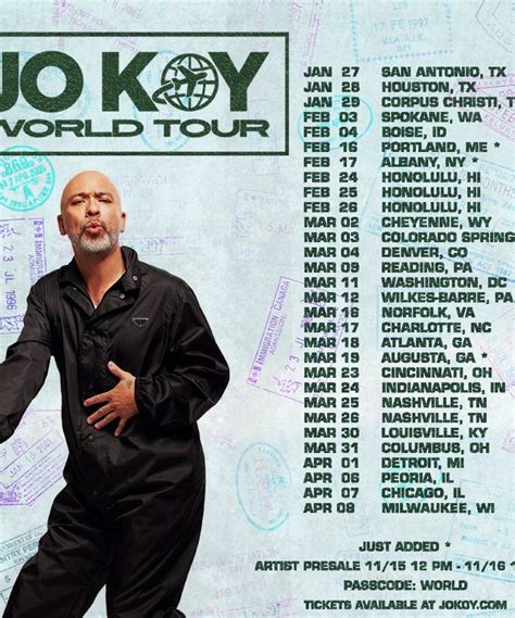 Jo Koy - World Tour 2023 - 24 April 2023 - Stadsschouwburg Antwerpen - Event/Gig details ...